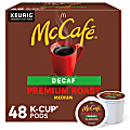 McCafe K-Cup, Pod Coffee - Medium - K-Cup, Pod - Premium Roast Decaf - Kosher - Decaffeinated - 48 / Pack 1 thumbnail image