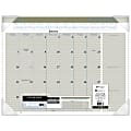 AT-A-GLANCE® Executive Monthly Desk Pad Calendar, 22" x 17", 30% Recycled, White, January to December 2018 (HT1500-18)