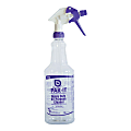 PAK-IT Commercial Trigger Spray Bottle, HDPE, Heavy Duty All-Purpose Cleaner, 32oz, Purple & White