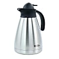 Mr. Coffee Olympia 1-Quart Insulated Stainless Steel Thermal Coffee Pot, Silver 1 thumbnail image