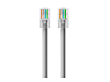 Belkin High Performance - Patch cable - RJ-45 (M) to RJ-45 (M) - 12 ft - UTP - CAT 6 - molded, snagless - gray -  - A3L98012 1 thumbnail image