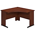 Bush Business Furniture Components Elite C Leg Corner Desk, 48"W x 48"D, Hansen Cherry, Standard Delivery