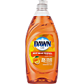 Dawn Ultra Antibacterial Dish Soap - 28 fl oz (0.9 quart) - Citrus Scent - 1 Each - Orange
