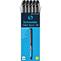 Schneider Slider Basic XB Ballpoint Pens, Extra-Bold Point, 1.4 mm, Black Barrels, Black Ink, Pack Of 10 Pens 1 thumbnail image