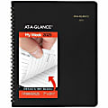 2024 AT-A-GLANCE® Contemporary Monthly Planner, 7" X 8-3/4", Black