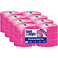 Tape Logic Gaffers Tape, 2" x 50 Yd., Fluorescent Pink, Case Of 24 Rolls