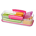 Sistema® Snack Attack To Go™ Food Storage Container, 13.86 Oz, Assorted Colors