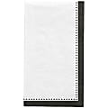 Amscan Premium Buffet Napkins, 7-3/4" x 4-1/2", Jet Black 1 thumbnail image