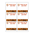Custom Printed 3-Color Laser Sheet Labels And Stickers, 3-1/3" x 4" Rectangle, With Perforation, 6 Per Sheet, 100 Sheets Per Box 1 thumbnail image