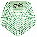 Genuine Joe Urinal Screens - Lasts upto 30 Days - Dual Sided Design - 10 / Carton - Green 1 thumbnail image