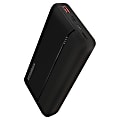 HyperGear USB-C Fast Charge Power Bank For iPhone® And Android, Black, 15458