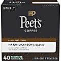 Peet's Coffee Major Dickason's Blend Coffee K-Cup Pods, Box Of 40