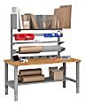 Tennsco Cantilever Packing Table, 83-7/16"H x 72"W x 36"D, Oak 1 thumbnail image