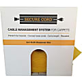 SecureCord Cable Management for Carpets - Yellow - Nylon 1 thumbnail image