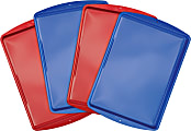 Barker Creek Learning Magnets, Kidboards, 9"H x 13"W, Red/Blue, Grades Pre-K To 6, Set Of 4 Magnets