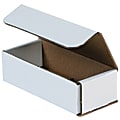 Partners Brand 7" Corrugated Mailers, 1"H x 3"W x 7"D, White, Pack Of 50