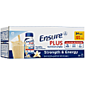 ENSURE PLUS Vanilla Meal Replacement Nutrition Shakes, 8 Oz, Pack Of 24 Bottles