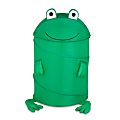 Honey-Can-Do Animal Clothes Hamper, 30", Green Frog