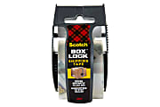 Scotch® Box Lock 195 Packing Tape, 1-15/16" x 22-1/4 Yd, Clear