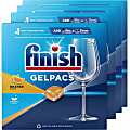 Finish All-n-1 Detergent Gelpacs, 1.3 Oz, Orange Scent, 54 Gelpacs Per Box, Carton Of 4 Boxes 1 thumbnail image