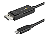 StarTech.com USB C To DisplayPort 1.2 Cable, 6'