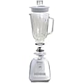 Koblenz Gourmet Blender - 500 W - 1.59 quart - 10 Speed Setting(s) - 4 Blades - White, Gray