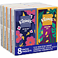 Kleenex® Go Packs Facial Tissues, 3 Ply, White, 8 Pouches Per Pack 1 thumbnail image