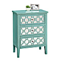 Sauder® Shoal Creek Storage Chest, 3 Drawers, Seafoam Green 1 thumbnail image
