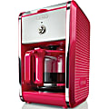 Bella Dots Collection 12 Cup Manual Coffee Maker, Fuchsia 1 thumbnail image