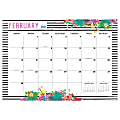 TF Publishing Monthly Medium Desk Pad Calendar, 17" x 12", Floral, January To December 2021 1 thumbnail image