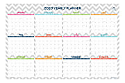 Dabney Lee for Blue Sky™ Monthly Dry-Erase Wall Calendar, Ollie, 36" x 24", July 2019 to June 2020 / January 2020 to December 2020 1 thumbnail image