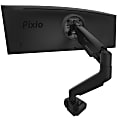 Pixio PS2S Heavy-Duty Premium Gas-Spring Single-Monitor Arm for Monitors up to 49" with Full-Articulation, Black