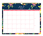 Day Designer Monthly Academic Wall Calendar, 15" x 12", Peyton Navy, July 2019 to June 2020 1 thumbnail image