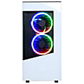 CyberPowerPC Gamer Xtreme GXi1280V4 - Mid tower - Core i5 11600KF / up to 4.9 GHz - RAM 16 GB - SSD 500 GB - NVMe - GF RTX 3060 - Gigabit Ethernet - 802.11a/b/g/n/ac - Win 10 Home 64-bit - monitor: none - white 1 thumbnail image