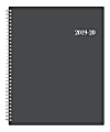 Blue Sky™ Weekly/Monthly Planner, 8-1/2" x 11", Collegiate, July 2019 to June 2020