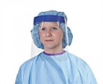 Medline Full-Length Face Shields, XL, Clear, Pack Of 40 Shields