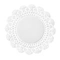 Hoffmaster Cambridge Lace Doilies, 6", White, Case Of 10,000 Doilies