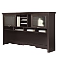 Realspace® Magellan Performance 71"W Hutch For L-Shape Desk, Espresso