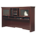 Realspace® Magellan Performance 71”W Hutch For L-Shaped Corner Desk, Cherry 1 thumbnail image