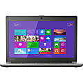 Dynabook Toshiba Tecra Z40 - Ultrabook - Core i5 5300U / 2.3 GHz - vPro - Win 7 Pro - 4 GB RAM - 500 GB HDD - 14" 1366 x 768 (HD) - HD Graphics 5500 - Wi-Fi 5 - cosmo silver with hairline, matte black with silver frame (keyboard) - kbd: US 1 thumbnail image