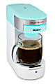 Nostalgia MyMini 2-Cup Single Serve Coffee Maker, Aqua 1 thumbnail image