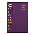 AT-A-GLANCE® Contemporary Academic Weekly/Monthly Planner, 4-7/8" x 8", Purple, July 2019 to June 2020