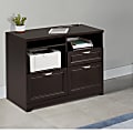 Realspace® Magellan 30”H x 36-5/16”W x 21-1/8”D Tech Station Printer Stand 2.0, Espresso 1 thumbnail image