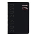 AT-A-GLANCE® Contemporary Academic Weekly/Monthly Planner, 4-7/8" x 8", Black, July 2019 to June 2020