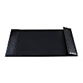 Artistic ART61026B Woven Leatherette Desk Pad With Side Flip Rails, 24" x 19", Black 1 thumbnail image