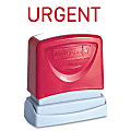 SKILCRAFT® Pre-Inked Message Stamp, 'URGENT", Red Ink