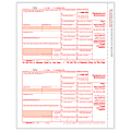 ComplyRight® 1099-DIV Tax Forms, 2-Up, Federal Copy A, Laser, 8-1/2" x 11", Pack Of 50 Forms 1 thumbnail image