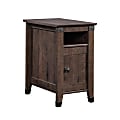 Sauder® Carson Forge Side Table, 24-5/8"H x 14-1/8"W x 22-1/2"D, Coffee Oak