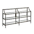 Sauder® International Lux Console Table, 32-11/16”H x 59-3/8”W x 13-3/16”D, Bronze 1 thumbnail image