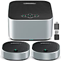 Delton C9270 Wireless Conference Speaker With 2 External Mics, 3” x 5-11/16” x 5-11/16” 1 thumbnail image